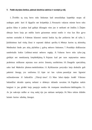 SUDĖTINIS SAKINYS. Užduotys 9 kl. Paveikslėlis 2