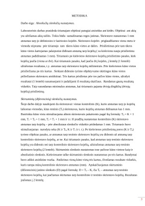 Odos esteziometrija. Paveikslėlis 3