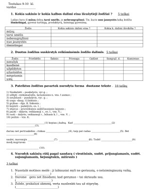 Kontrolinis  9 - 10 kl. Paveikslėlis 1