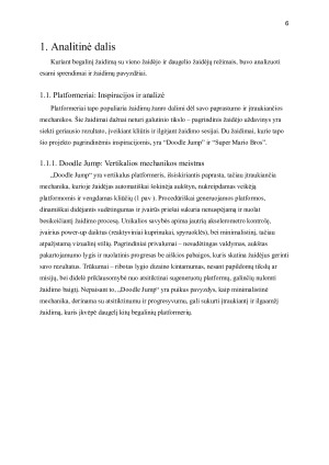 Kompiuterinių žaidimų kūrimas naudojant Unity platformą. Paveikslėlis 6