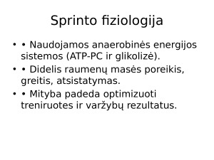 Sprinto_mitybos_reMitybos rekomendacijos sprinto sportininkuikomendacijos. Paveikslėlis 2