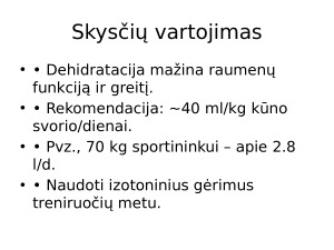 Sprinto_mitybos_reMitybos rekomendacijos sprinto sportininkuikomendacijos. Paveikslėlis 6