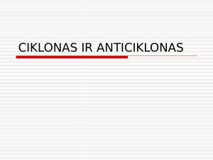 CIKLONAS IR ANTICIKLONAS