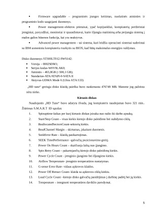 Optinio disko skaitytuvo ir BIOS konfiguracijos analizė. Paveikslėlis 5