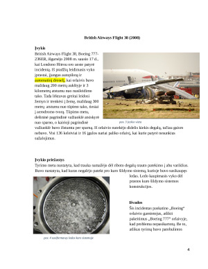Žmogaus klaidos ir jų svarba aviacijoje. Paveikslėlis 4