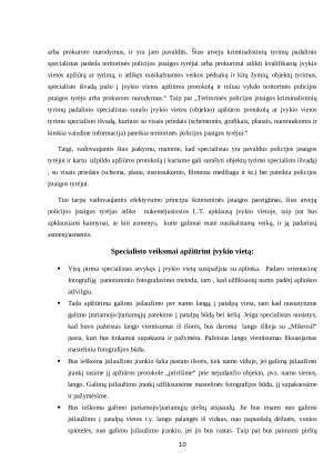TEISĖS IR IKITEISMINIO PROCESO PROGRAMOS PRAKTIKUMAS. Paveikslėlis 10