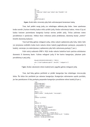 PROGRAMAVIMO PRAKTIKOS  PROJEKTAS. Paveikslėlis 10