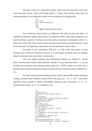 PROGRAMAVIMO PRAKTIKOS  PROJEKTAS. Paveikslėlis 8