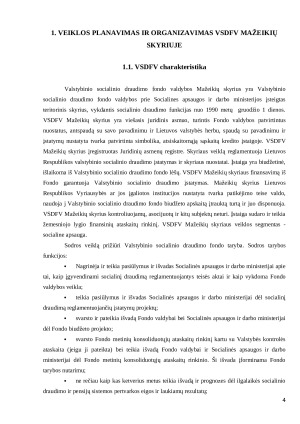 BIURO VEIKLOS ORGANIZAVIMAS VSDFV MAŽEIKIŲ SKYRIUJE. Paveikslėlis 4