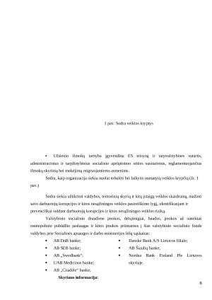 BIURO VEIKLOS ORGANIZAVIMAS VSDFV MAŽEIKIŲ SKYRIUJE. Paveikslėlis 6