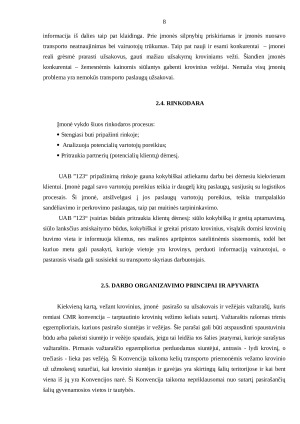 Praktikos ataskaita. Tarptautinis verslas.. Paveikslėlis 8