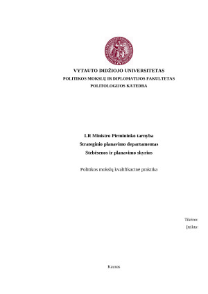 Politikos mokslų kvalifikacinė praktika. Paveikslėlis 1