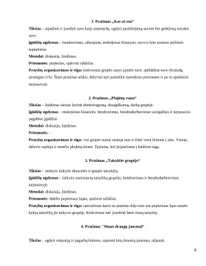 Socialinis darbas su grupe. Praktikos ataskaita. Paveikslėlis 6