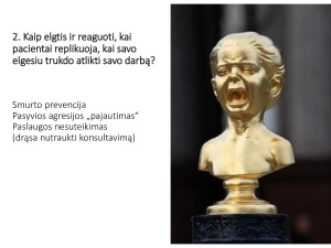 Bendravimo su pacientais ir jų artimaisiais įgūdžių tobulinimas. Paveikslėlis 4