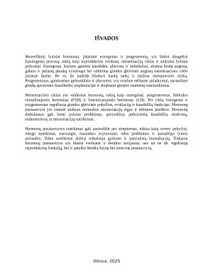 MOTERIŠKIEJI LYTINIAI HORMONAI. HORMONŲ VAIDMUO MOTERS LYTINIAM CIKLUI. Paveikslėlis 6