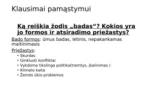 Bado, nepritekliaus tema šiandieniniame pasaulyje ir literatūroje. Paveikslėlis 6