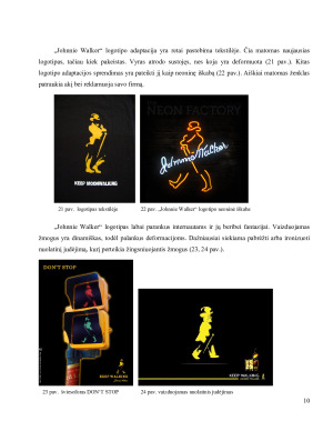 „Johnnie Walker“ logotipo istorija, koncepcija ir pritaikymas. Paveikslėlis 10