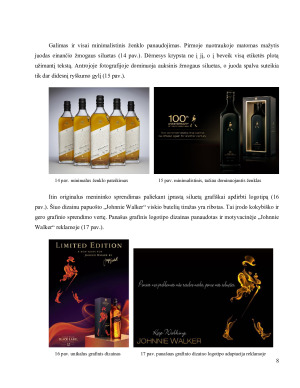 „Johnnie Walker“ logotipo istorija, koncepcija ir pritaikymas. Paveikslėlis 8