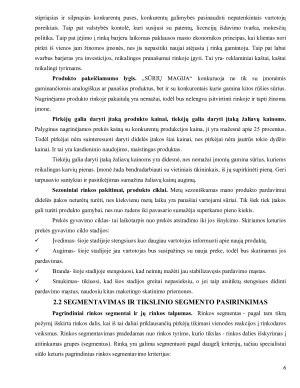 „MOZZARELLA SŪRIS SU DŽIOVINTAIS POMIDORAIS IR ČESNAKAIS“ ĮVEDIMAS Į RINKĄ. Paveikslėlis 6