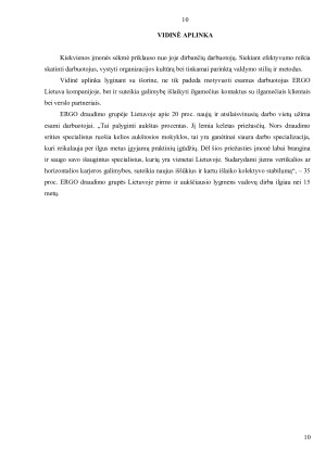 „UADB ERGO Lietuva“ rinkodaros veiklos analizė. Paveikslėlis 10
