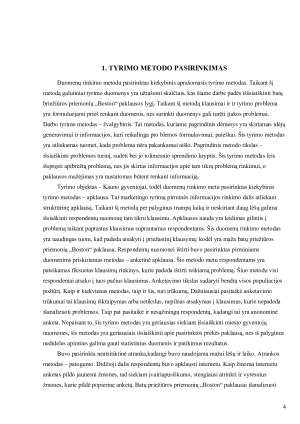 Batų priežiūros priemonių “Boston” paklausos tyrimas. Paveikslėlis 4