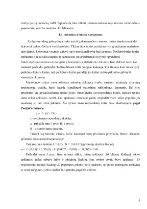 Batų priežiūros priemonių “Boston” paklausos tyrimas. Paveikslėlis 5