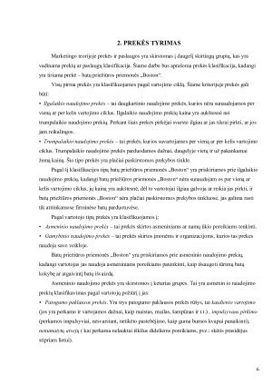 Batų priežiūros priemonių “Boston” paklausos tyrimas. Paveikslėlis 6