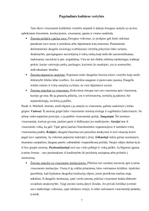 SOCIALINĖ-KULTŪRINĖ APLINKA. Paveikslėlis 7