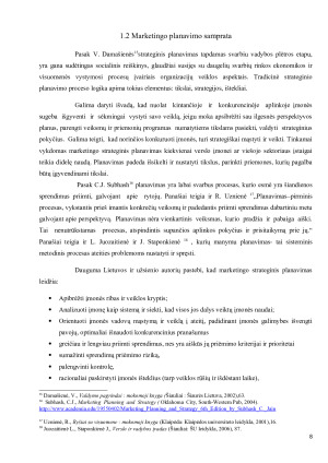 MARKETINGO STRATEGIJA IR PLANAVIMAS. Paveikslėlis 8