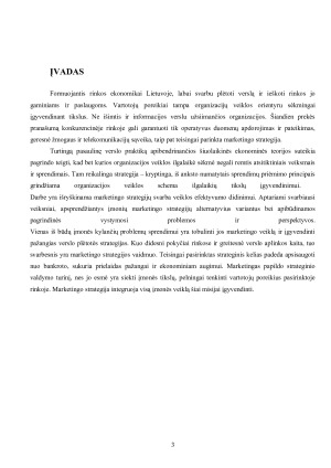 MARKETINGO STRATEGIJŲ YPATUMAI. Paveikslėlis 3