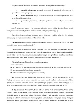 MARKETINGO STRATEGIJŲ YPATUMAI. Paveikslėlis 7