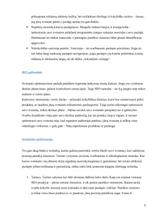 Paieškų sistemų marketingo metodika. Paveikslėlis 8
