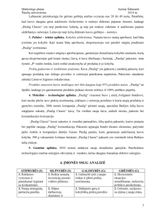 Paulig kavos reklamos analizė. Paveikslėlis 3