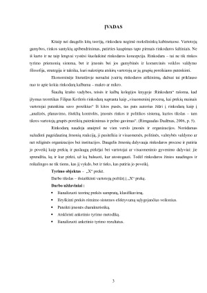VARTOTOJŲ POŽIŪRIS Į „X“ PREKĘ. Paveikslėlis 3