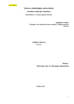 VERSLO MITAS