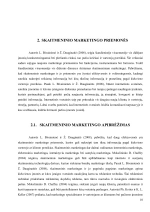 VĮ LIETUVOS ORO UOSTAI, VILNIAUS FILIALO SKAITMENINIO MARKETINGO PRIEMONĖS. Paveikslėlis 10