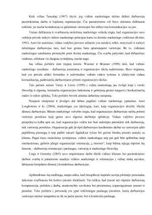 VIDINIS MARKETINGAS. JO PRASMĖ. KONTROLĖS REIKŠMĖ JAM. Paveikslėlis 2