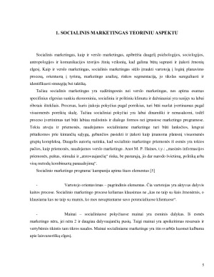 Socialinio marketingo savarankiškas darbas. Paveikslėlis 5
