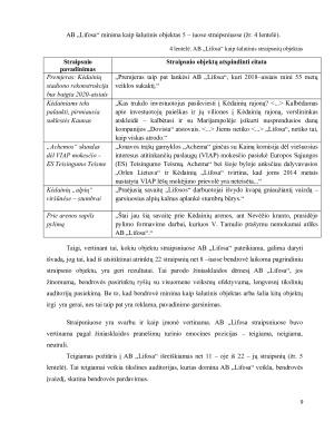 Straipsnių apie AB „Lifosa“ auditas. Paveikslėlis 9