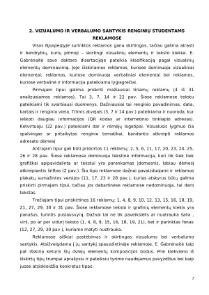 SUDOMINIMO BŪDAI RENGINIŲ STUDENTAMS REKLAMOSE. Paveikslėlis 7