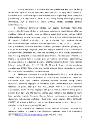 SUDOMINIMO BŪDAI RENGINIŲ STUDENTAMS REKLAMOSE. Paveikslėlis 8