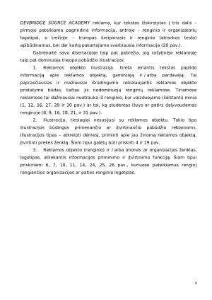 SUDOMINIMO BŪDAI RENGINIŲ STUDENTAMS REKLAMOSE. Paveikslėlis 9