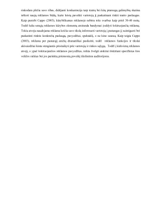 ŠOKIRUOJANČIOS TEATRO REKLAMOS PAVEIKUMO VARTOTOJUI VERTINIMAS. Paveikslėlis 9