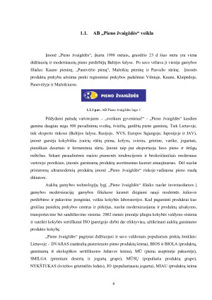 TARPTAUTINĖS ĮMONĖS ,,PIENO ŽVAIGŽDĖS“ MARKETINGO ANALIZĖ RUSIJOS RINKOJE. Paveikslėlis 6