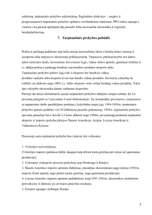 TARPTAUTINĖS PREKYBOS YPATUMAI. Paveikslėlis 8