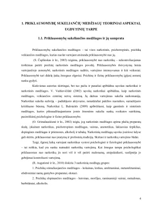 „N“ MOKYKLOS UGDYTINIŲ POŽIŪRIS Į PRIKLAUSOMYBĘ SUKELIANČIAS MEDŽIAGAS. Paveikslėlis 4