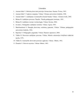 Dorovinio auklėjimo tikslai ir dorovinės pozicijos formavimas. Paveikslėlis 10