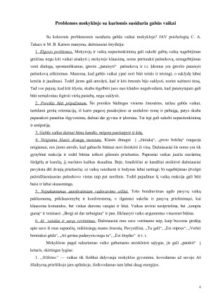GABIŲ VAIKŲ UGDYMAS. Paveikslėlis 6