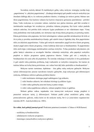 GABIŲ VAIKŲ UGDYMAS. Paveikslėlis 8