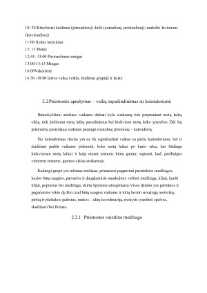 Gamtos svarba ir ugdytinių sudominimas ikimokyklinio amžiaus vaikų ugdyme. Paveikslėlis 10